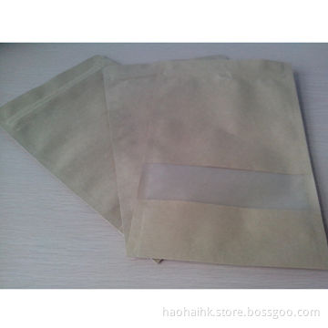 Zipper Window Standup Envelope Bags, Used for Nuts Package